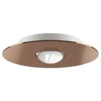 Lodes Bugia Ceiling Light Glossy Bronze | 2700K | Single