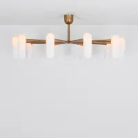 Schwung Odyssey Round Suspension Large | Lacquered Burnished Brass