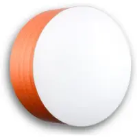 Lzf Gea A Applique Murale/Plafonnier Orange | Gea 30 - Ø: 30cm | Bulb