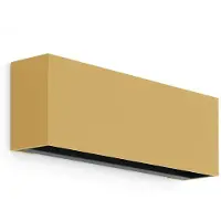 Lombardo Dodo 300 Applique Murale Extérieur Gold|Dark Grey IP54