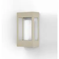 Roger Pradier Brick² Model 1 Applique Murale Limestone | Clear glass