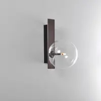 Schwung Oslo Wall Sconce Applique Black Gunmetal