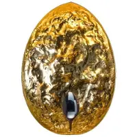 Catellani & Smith Stchu-Moon 05 Irregular Surface Lined with Gold Leaf