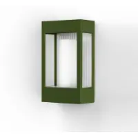 Roger Pradier Brick² Model 1 Applique Murale Fern Green | Clear glass