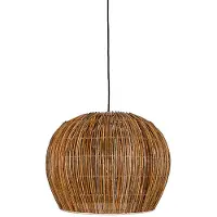 Ay Illuminate Rattan Bell Suspension Small