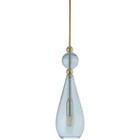 Ebb & Flow Smykke Suspension Shiny Gold | Topaz Blue | Topaz Blue E14IP20