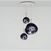 Tom Dixon Melt Lustre Smoke | Trio