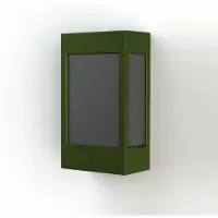 Roger Pradier Brick² Model 1 Applique Murale Fern Green | Black PMMA
