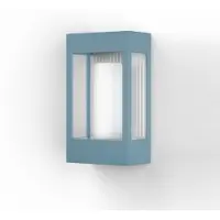 Roger Pradier Brick² Model 1 Applique Murale Blue | Clear glass
