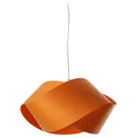 Lzf Nut Lampe à suspension 25 - Orange | Matte Nickel