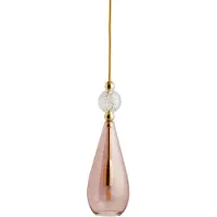 Ebb & Flow Smykke Suspension Shiny Gold | Obsidian | Crystal Swirl E14IP20