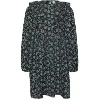 Vero moda Robe 'FLORALY' turquoise / noir