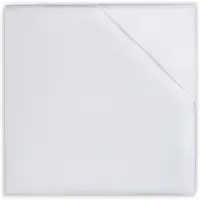Jollein Protège-Matelas Molton Jollein Blanc-50 x 90 cm