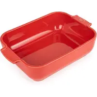 Peugeot Plat à Four Rectangulaire Peugeot Appolia Rouge 20 cm