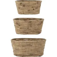 Bloomingville Paniers Barba set de 3 pièces