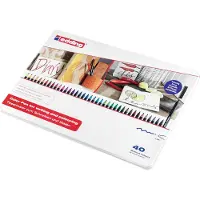 Edding 1300 Medium Round Tip 2mm Multicolor Felt Pen 40 Units Multicolore Enfants
