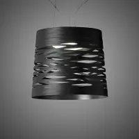 Foscarini Tress Grande Suspension Black | LED MyLight (Dimmable via Bluetooth)
