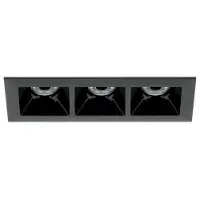 Lombardo Kura X3 Spot Encastré Extérieur 52° | Black | 2700 K IP65