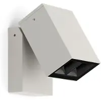 Lombardo Kura Reg X2 Applique Murale Exterieur 52° | Light grey | 2700 K IP65