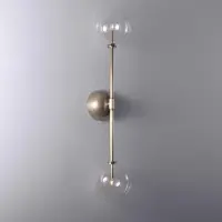 Schwung Miron Applique Lacquered Burnished Brass