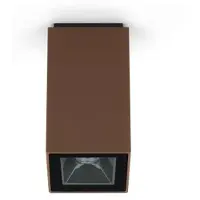 Lombardo Kura Top X1 Spot de Plafond Extérieur 28° | Corten | 4000 K IP65