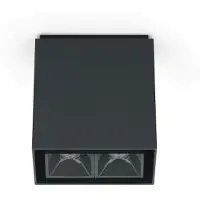 Lombardo Kura Top X2 Spot de Plafond Extérieur 52° | Dark grey | 2700 K IP65