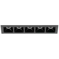Lombardo Kura X5 Spot Encastré Extérieur 52° | Black | 2700 K IP65