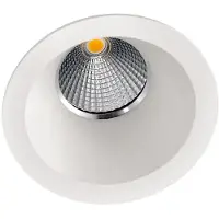 LampTwist Spot Encastrable LED Rond Conique Textured White