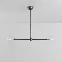 Schwung Balance Suspension Lamp 150 x 150 | Black Gunmetal