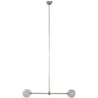 Schwung Balance Suspension Lamp 200 x 150 | Polished Nickel