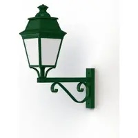 Roger Pradier Avenue 3 Model 12 Applique Murale Opal PMMA Built-in LED 3000K Warm-White 35W | Fir green