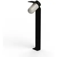 Roger Pradier Sherlock Borne Frosted glass | Black grey