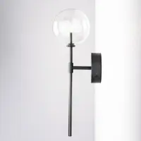 Schwung Dawn Single Applique Black Gunmetal