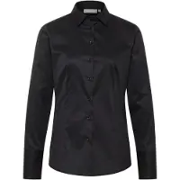 Eterna Femmes ETERNA Cover Shirt Regular Fit Blouse noir, Unicolore