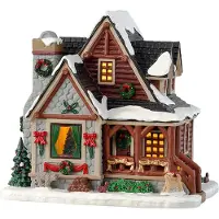Lemax CHRISTMAS CABIN CON ALIMENTATORE ¿ LEMAX COD. 35077