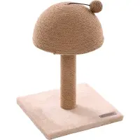 Flamingo Scratching Tree Asha Cat Scratcher Doré