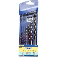 Irwin Set de 7 forets sans fil 4/5/6/7/8/10/12 mm de 10501940
