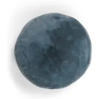 Essenza Coussin Décoratif Essenza Mads Furry Rond Denim (45 cm)