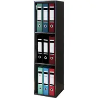 VCM Bois Bureau Stand Étagère Livres Classeurs Étagère à dossiers Étagère à livres Offas 3f Bois Bureau Stand Étagère Livres Classeurs Étagère à dossiers Étagère à livres Offas 3f