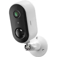 Arenti GO1 Caméra de sécurité extérieure - Wifi - 1080P Full HD - Carte SD incluse - Blanc