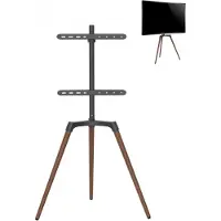 Vdd Support pour écran de télévision chevalet de peintre design studio - rotatif - jusqu'à 65 pouces