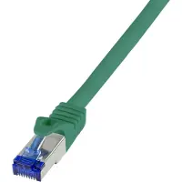 Logilink Professional C6A035S Câble de raccordement Ultraflex, Cat. 6A, S/FTP, 1,0 m, vert