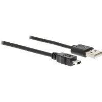 GOOD CONNECTIONS USB2.0 Kabel A-Mini B5pol. schw. 5m