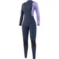 Mystic Jayde 5/4 Mm Woman Long Sleeve Chest Zip Neoprene Suit Violet L Femme