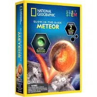 National Geographic Glow in the Dark Meteor Toy - Kit de bricolage scientifique pour enfants