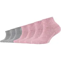 Camano Chaussettes gris chiné / rose chiné