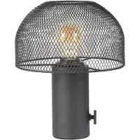 Label51 Lampe de table en maille Fungo noir
