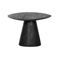 Woood Table basse Posture - Bois - Noir - 42x70x59