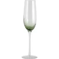 Nordal Verres à champagne Garo verts - set de 8 pièces