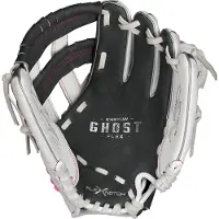 Easton | Gant de softball pour jeunes GHOST FLEX | Lancer de la main droite | 10" | Gris/Blanc/Rose